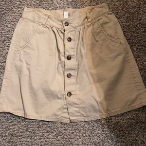 Khaki Skirt